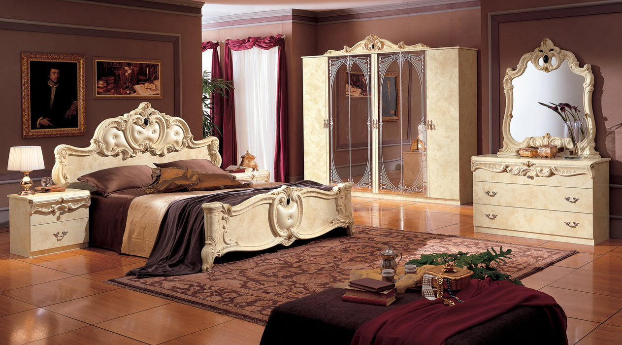 Barocco Bed Ivory, Camelgroup Italy