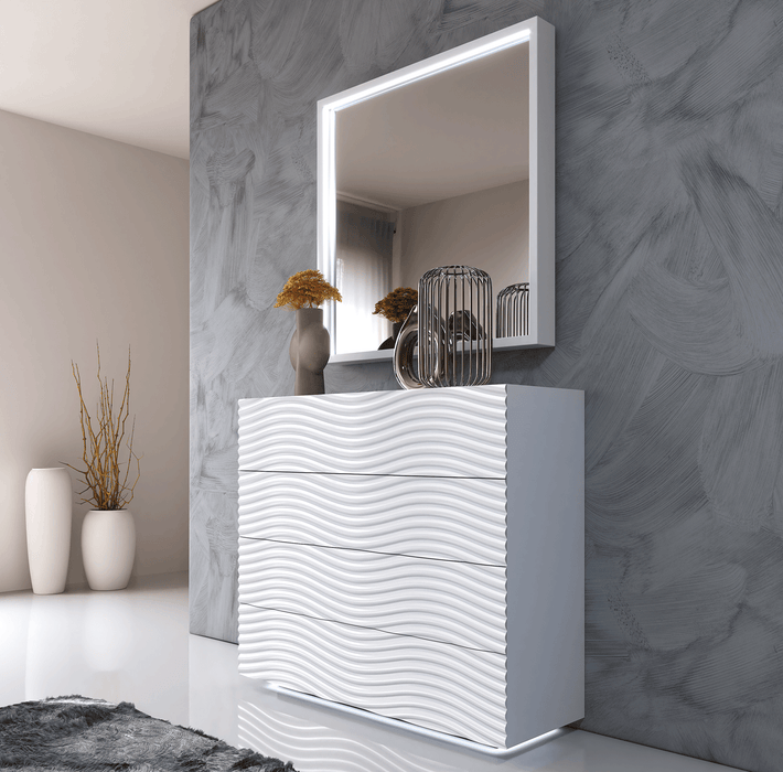 Wave Dressers / mirrors White