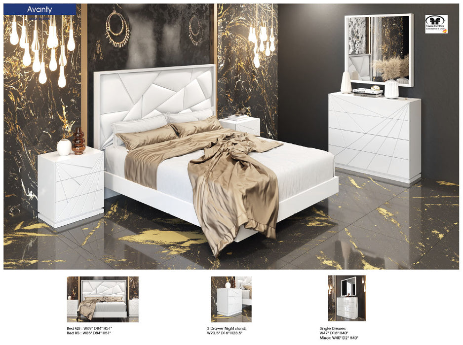 Avanty Bedroom SOLD AS COMPLETE BEDGROUP ONLY