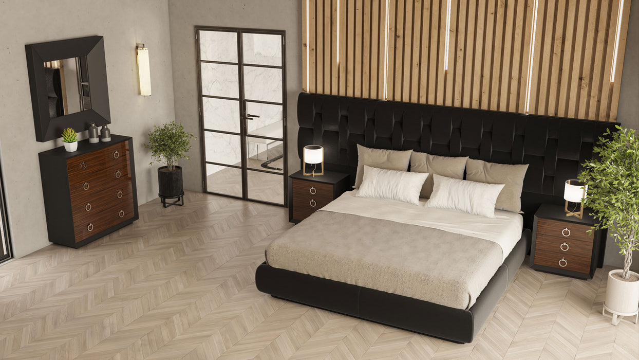 Emporio Black Bedroom