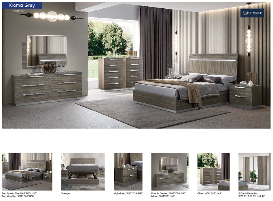 Kroma Bedroom GREY by Camelgroup – Italy
