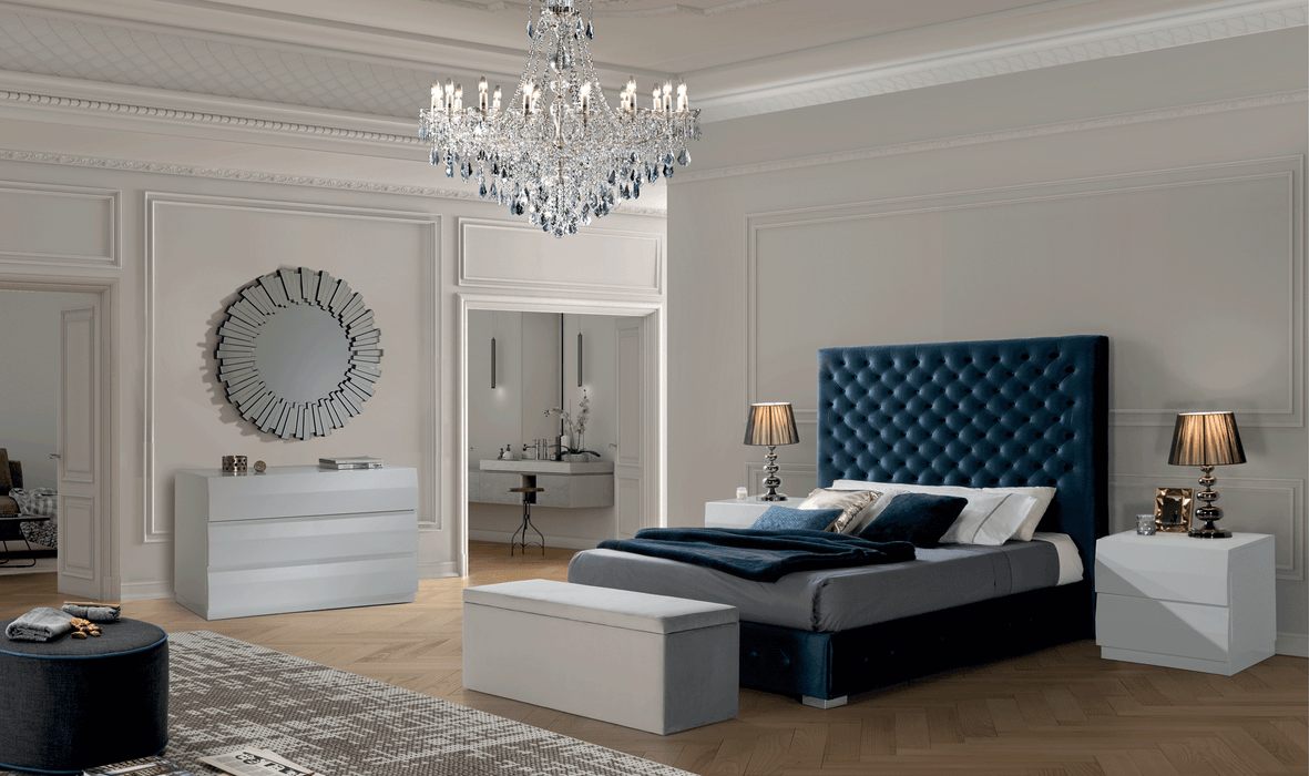 Leonor Blue Bedroom w/ storage, C152, E100