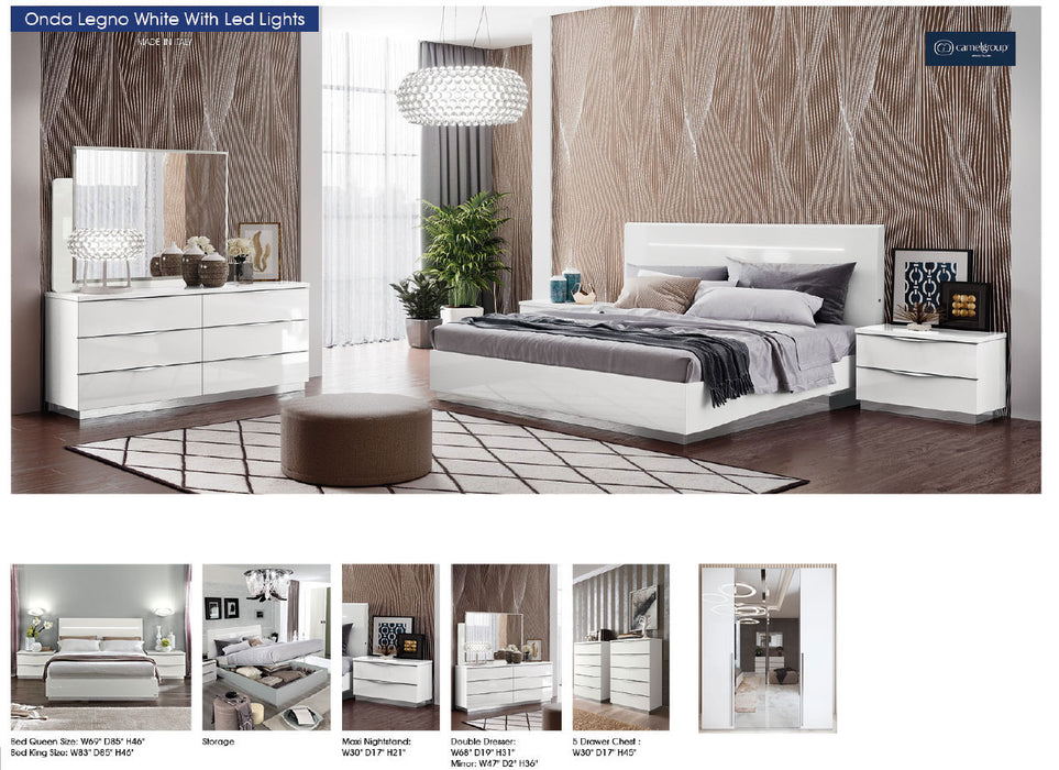 Onda LEGNO White Bedroom