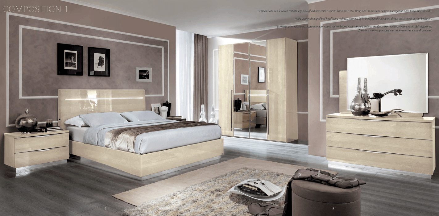 Platinum Bedroom BETULLIA SABBIA by Camelgroup – Italy