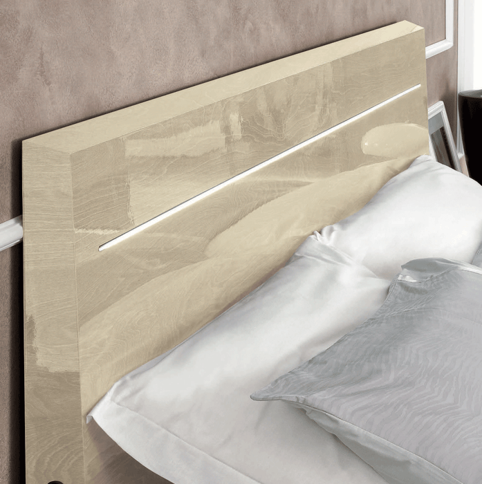 Platinum LEGNO Bed IVORY BETULLIA SABBIA
