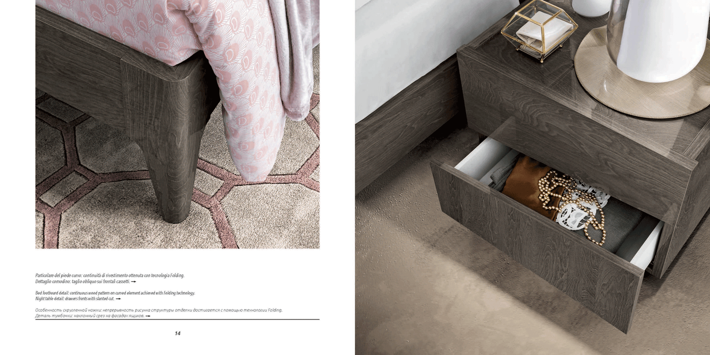 Tekno Bedroom Silver Burch