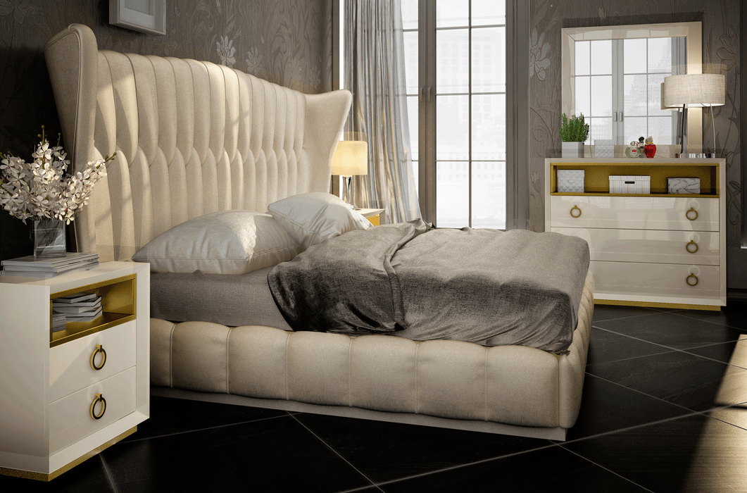 Velvet King size Bed