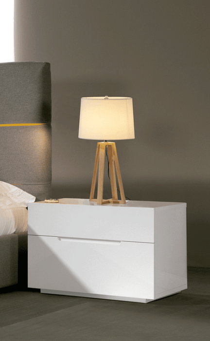 M 100 Nightstand White
