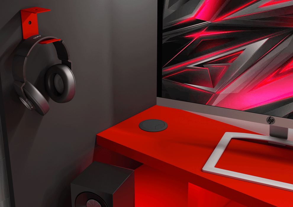 Gamer Bed Red & Black