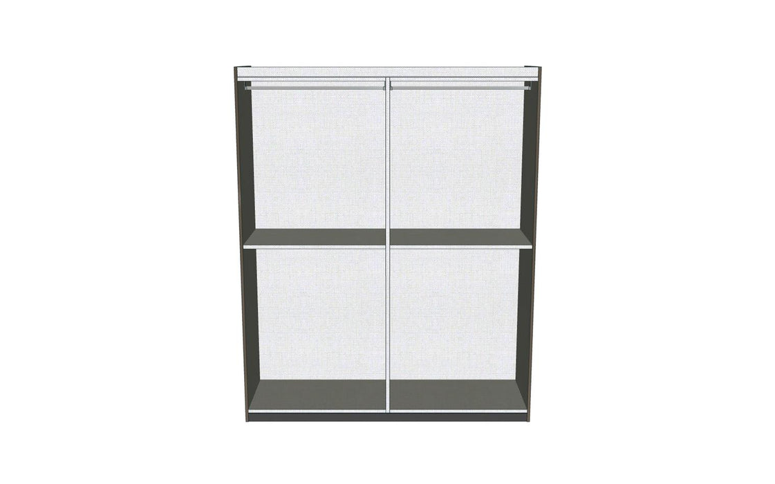 Dama Bianca -Onda 4 Door Wardrobe White