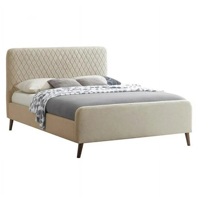 Roza Velvet Queen Bed