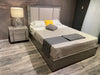 Blade Premium Bed in Light Moon Grey 