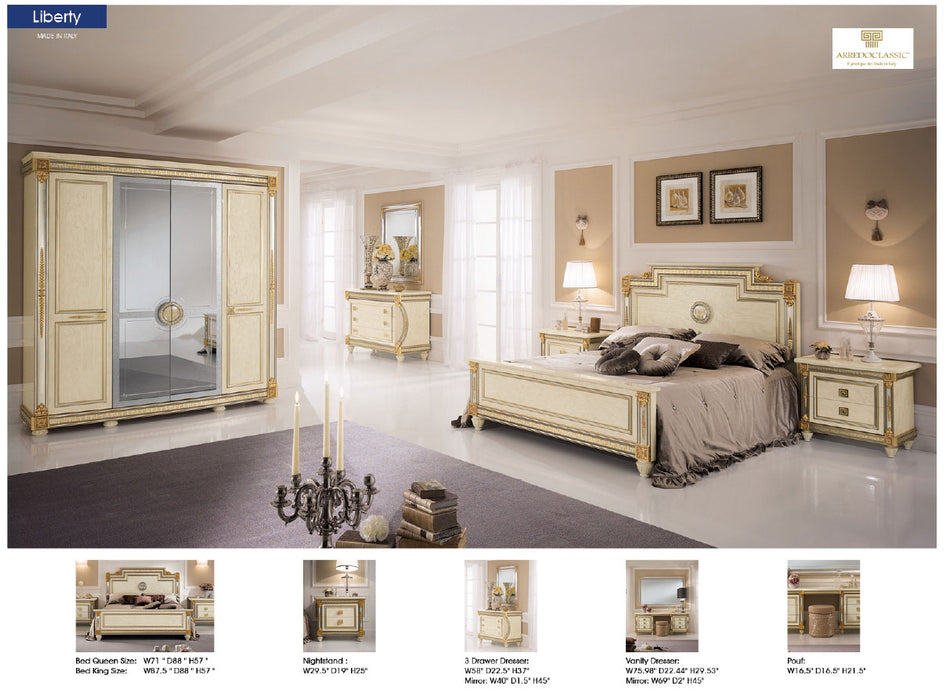 Liberty Night Queen size Bed