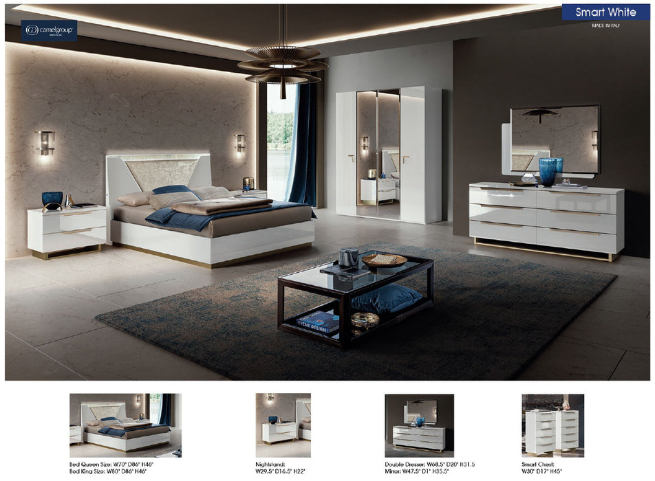 Smart Bedroom White by Camelgroup – Italy