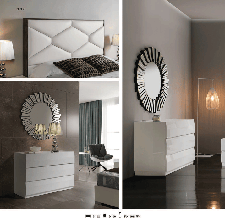 Martina Bedroom Storage White, M152, C152, E100