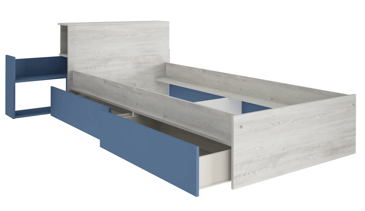 Jazz Kids Bedroom Oak Blue
