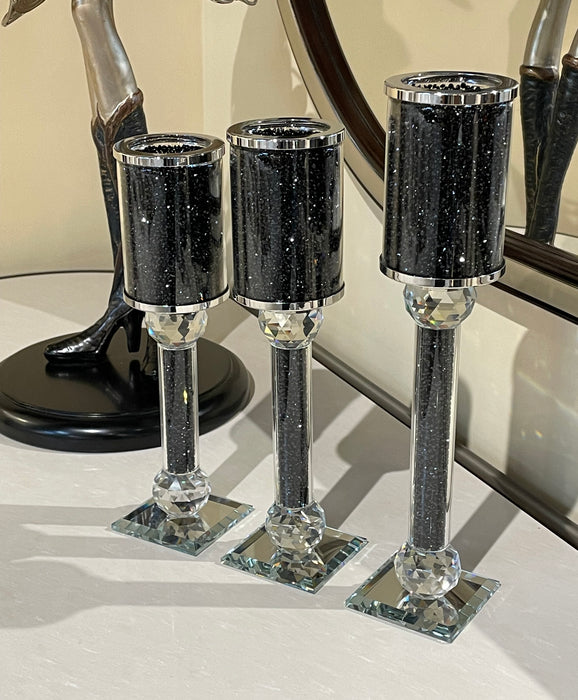 Ambrose Exquisite 3 Piece Candle Holder Set