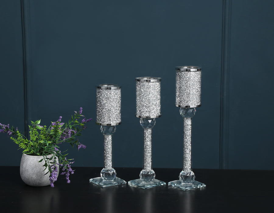 Ambrose Exquisite 3 Piece Candle Holder Set