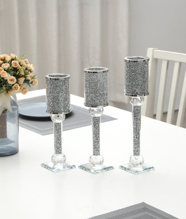 Ambrose Exquisite 3 Piece Candle Holder Set