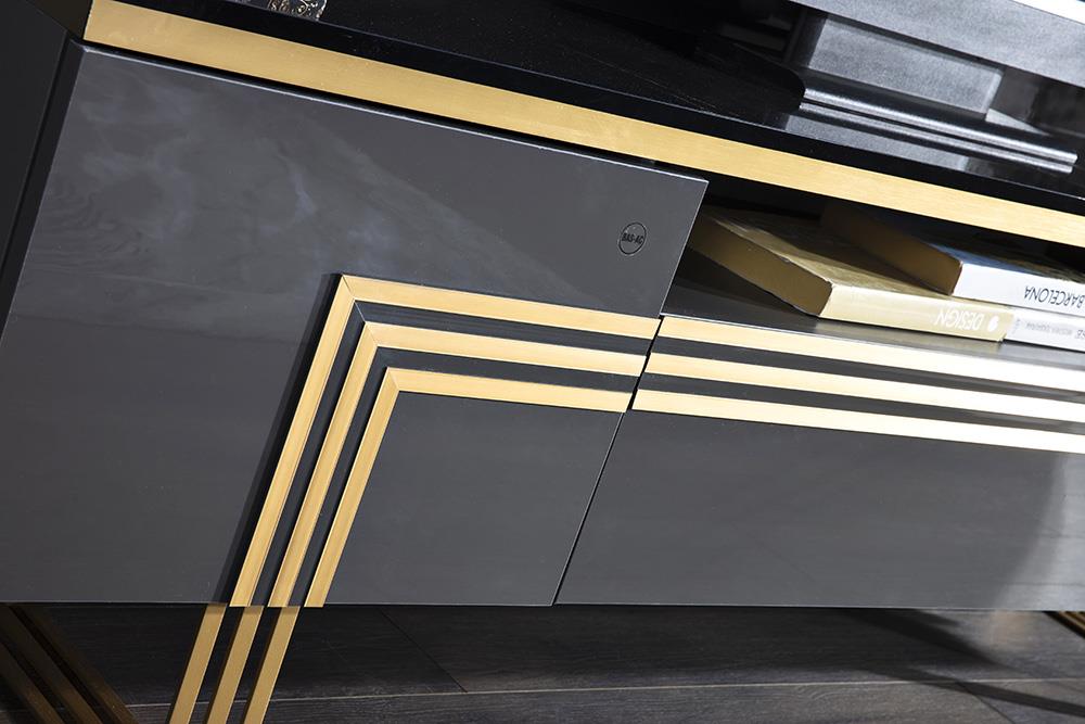 Carlino TV Stand - Prada Grey