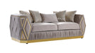 Cavalli Sofa – Cavalli Sofa Taupe by Galaxy Home Furnishings