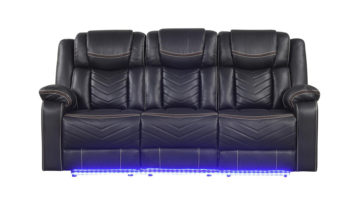 Challenger Sofa – Challenger Sofa Black by Galaxy Home Furnishings