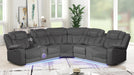 Challenger Sectional – Challenger Sectional Sofa Gray by Galaxy Home Furnishings