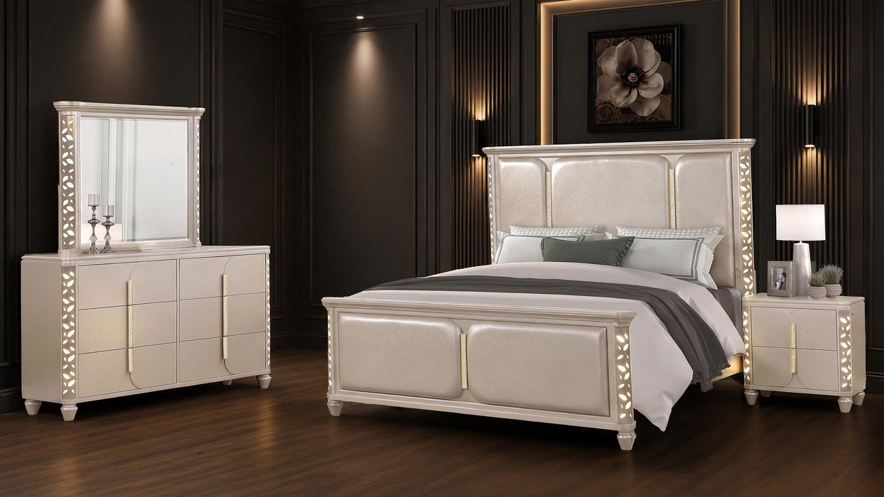 Cindrella Bedroom Set – Cindrella Queen 4 Pc Bedroom Set by Galaxy Home Furnishings