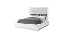 Coco Bed – Coco King Bed Milky White by Galaxy Home Furnishings
