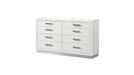 Coco Dresser – Coco Dresser Milky White by Galaxy Home Furnishings