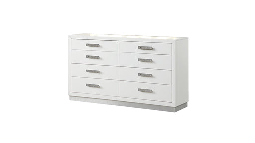Coco Dresser – Coco Dresser Milky White by Galaxy Home Furnishings