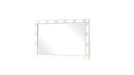 Coco Mirror – Coco Mirror Milky White by Galaxy Home Furnishings