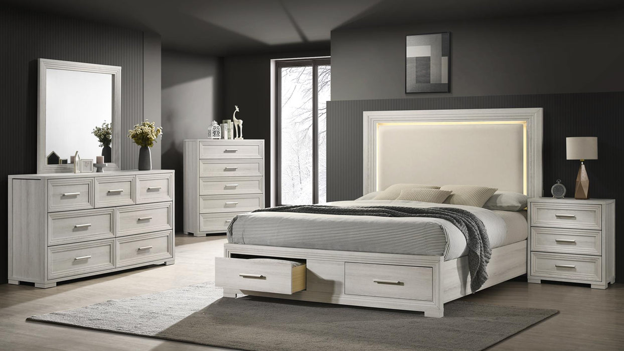 Colorado Bedroom Set – Colorado King 5 Pc Bedroom Set in Rustic Natural by Galaxy Home Furnishings
