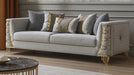 Contessa Sofa – Contessa Sofa Gray by Galaxy Home Furnishings