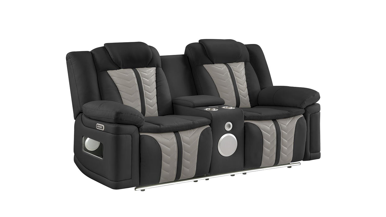 Cruiser Loveseat – Cruiser Loveseat Black by Galaxy Home Furnishings