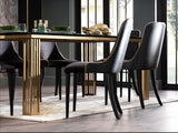 Carlino 6154 Dining Chair - Black
