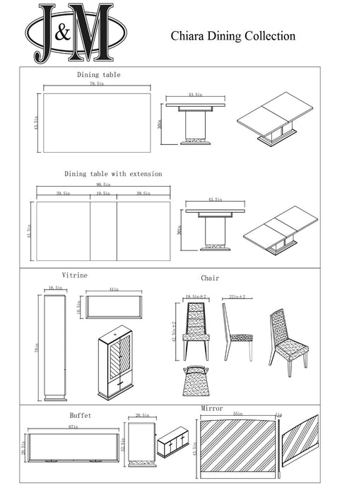 Chiara Dining Chair 18754-DC