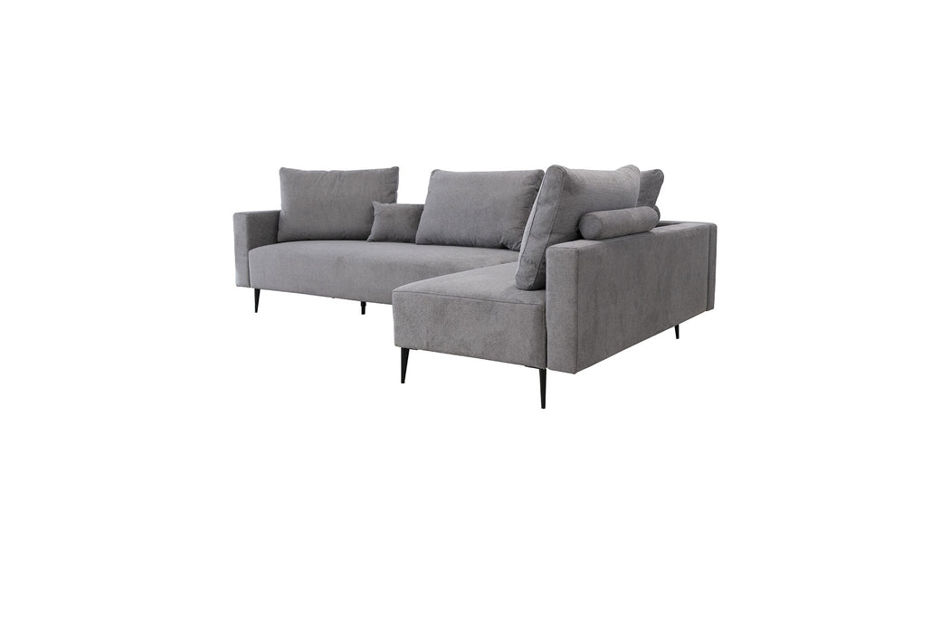 Redford Sectional Grey