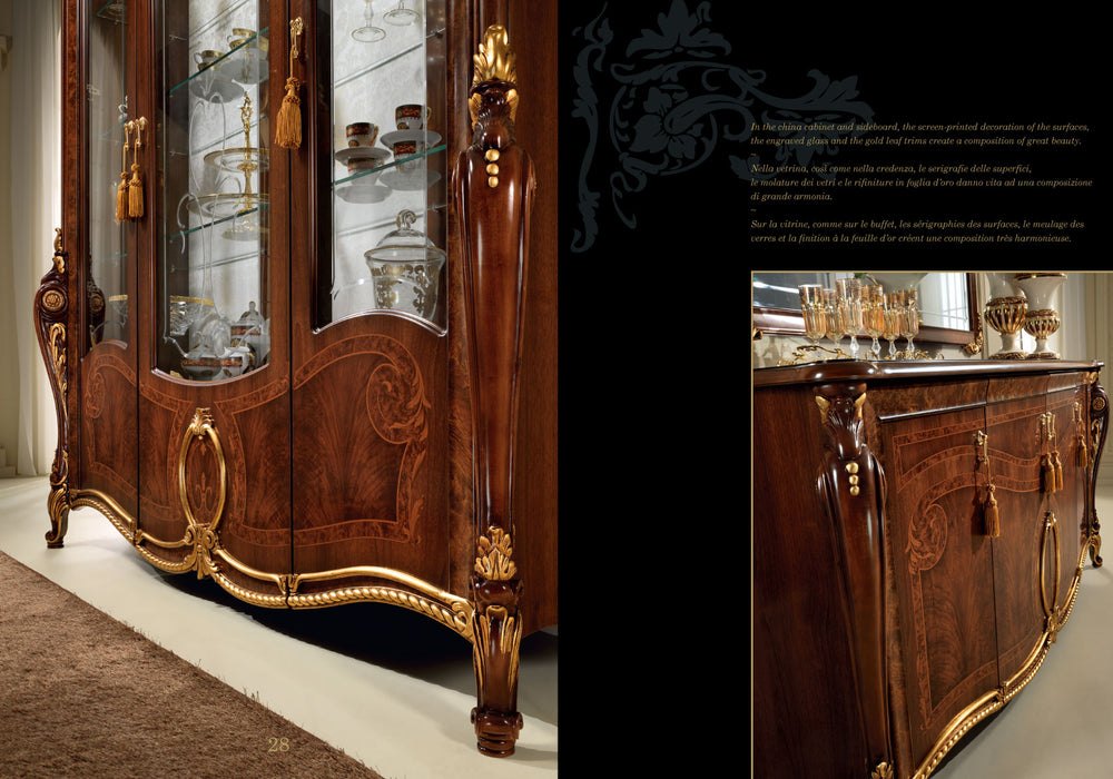 Donatello Dinning with Sovrana chairs