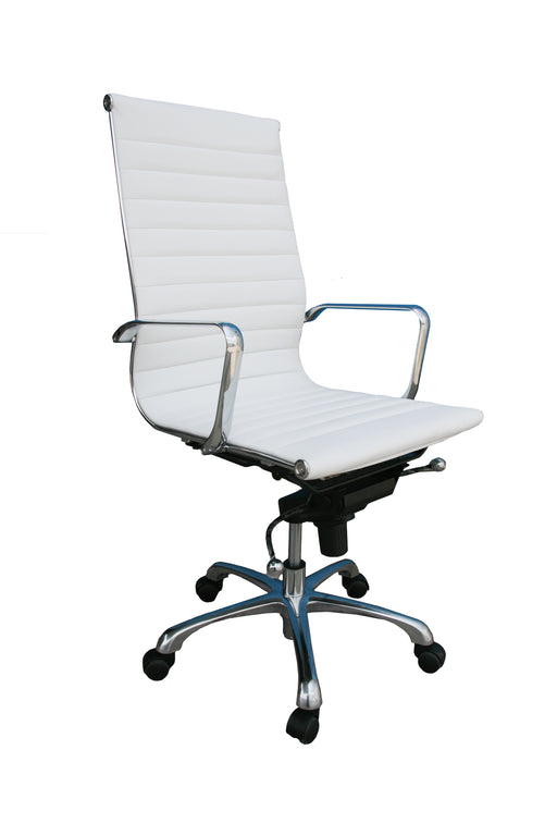Comfy High Back White Office Chair 176501