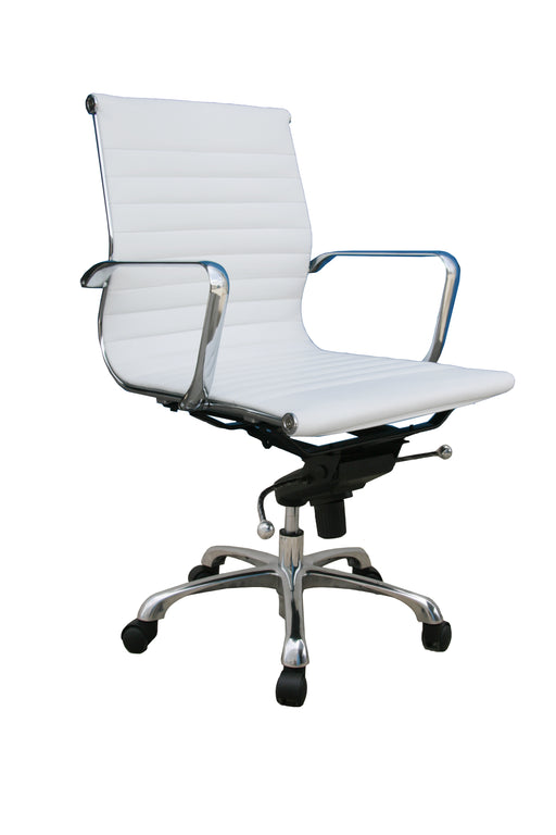Comfy Low Back White Office Chair 176521