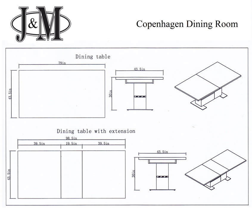 Copenhagen Buffet 17778-B