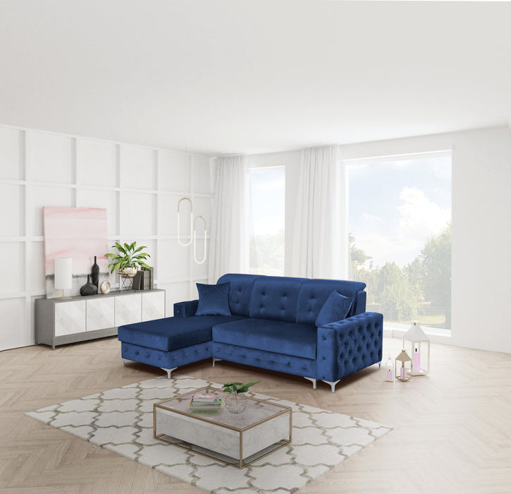 VERSO MINI BLUE LEFT-By Skyler Furniture