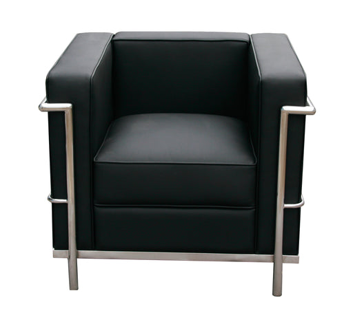 Cour Italian Leather Chair 176551-C-BK