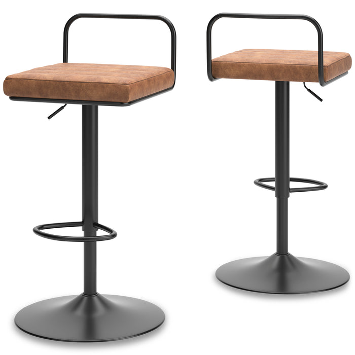 Strumford Bar Height Bar Stool (Set of 2)