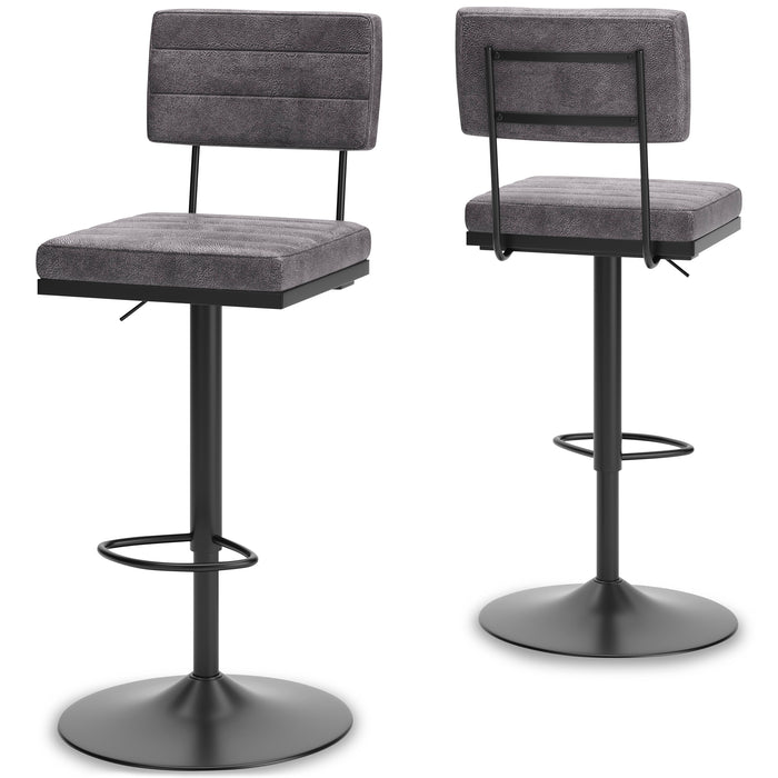 Strumford Bar Height Bar Stool (Set of 2)