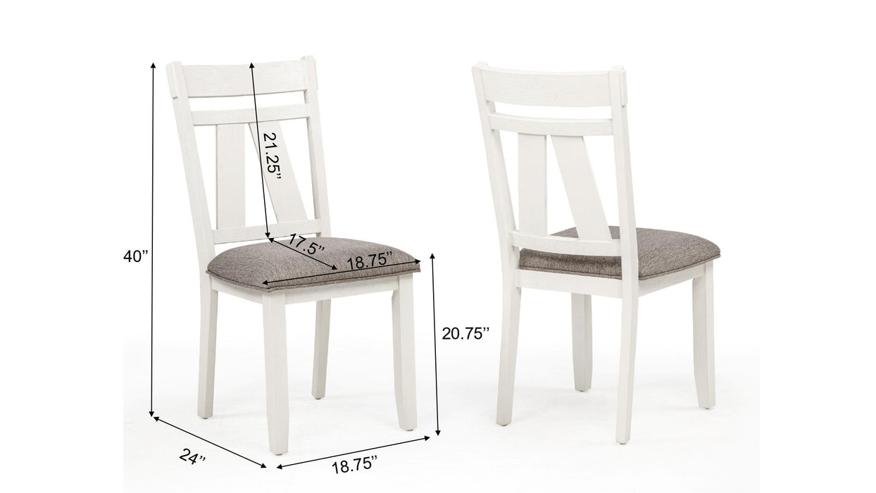 5PC (Round Table & 4 Chairs)