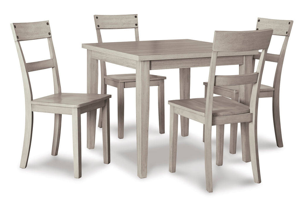 Loratti Dining Table and Chairs (Set of 5)