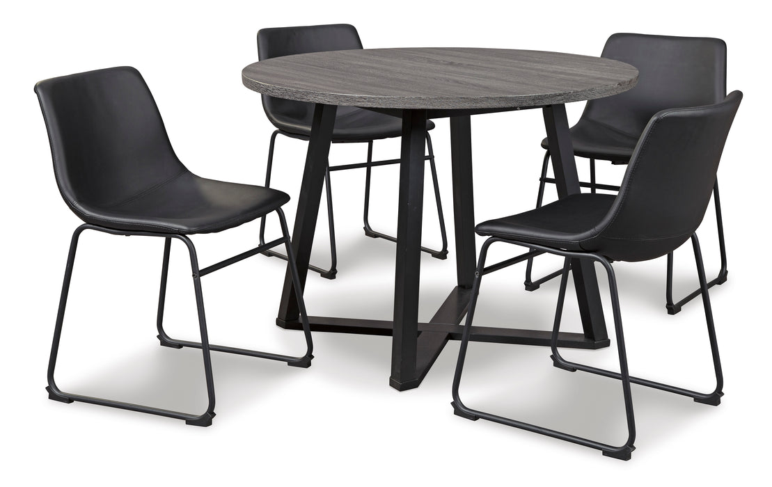 Centiar Dining Table and 4 Chairs