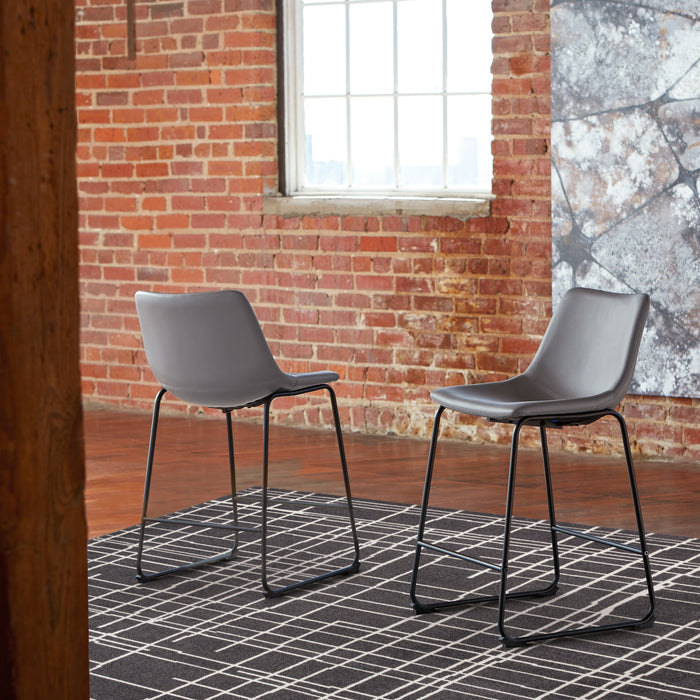 Centiar Counter Height Bar Stool - Gray
